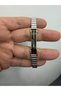 Dm-Sb-006-Sbg08 Silver Gold Black Color Men's Steel Bracelet - 4