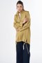 Non Denim Jacket with Epaulet Detail Green
