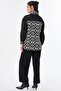 Ethnic Pattern Jacket Black - 5