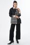 Ethnic Pattern Jacket Black - 3