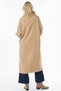 Trench Coat with Pocket Bag in Beige - 4