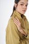 Non Denim Jacket with Epaulet Detail Green - 6