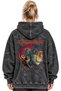 Iron Maiden Rock Metal Music Band Printed Unisex Oversize Washable Hoodie Sweatshirt - 3