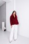 Fur Collar Buttoned Cardigan - 7