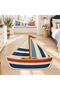 Eta Sailing Pattern Modern Woven Base Decorative Carpet Eta4313 - 2