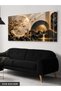 Round Patterns and Gold Deer One Piece Unilluminated Canvas - Canvas Painting - 2