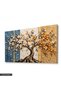 Blue and White Floral Tree of Life One Piece Canvas - Canvas Art Print - 3
