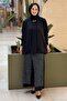 Mercerized Combination Tunic with Gold Accessories - 3