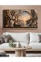 Flower and Seascape in a Vase One Piece Unilluminated Canvas - Canvas Painting - 7