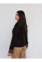 Buttoned Denim Detail Knitwear Sweater - 5