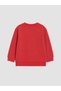 Two Mt Shop Quality Red 3 Threaded Plain Standard & Regular Girls' Sweatshirt - 2