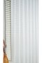 Spring Texture Knitted Tulle Curtain |   Off-White |   1X3 Dense Pleat |   Iron-Free Draped Fabric |   Modern Living Room Curtain - 4