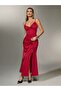 Rochie maxi, vișiniu - 7