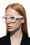 Sezer White Blue Light Protective Glasses - 2