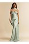 Rochie maxi, verde - 2