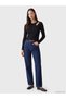 Two Mt Shop Quality Black Camisole Plain Super Skinny & Extra Slim Long Sleeve Women's Bodysuit - 2