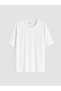 Two Mt Shop Quality White Combed Cotton Plain Standard & Regular Short Sleeve Women's T-Shirt - 5