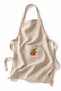 100% Woven Linen Bohemian Pumpkin Embroidered Kitchen Apron