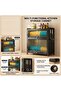 2-Layer Dish Drying Rack & Kitchen Storage Cabinet - 4