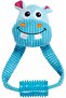 Vivid Life-Hippo with Tugger Dog Toy