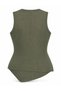 Asymmetrical Metal Button Detailed Knitwear Blouse - 3