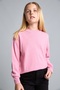 Girl's Coat H8353A8/Pn445 Dark Pink - 4