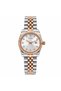 VALERIA TRS2543L Women's Analog Watch, Two-Tone Silver & Rose Gold, Crystal Markers, Date Window