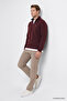Cotton Thessaloniki Regular Fit Normal Cut Zippered High Collar Sweatshirt - 2