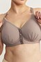 Wireless Snap-On Gathering Bra Cc897 Mink - 3