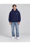 Icon Unisex 3 Thread Thick Fabric Hooded Hoodie Sweatshirt Oversize