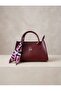 Luxe Noir Sienna Mini Strap Hand and Shoulder Bag with Scarf - 2