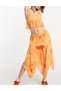 Φούστα μίντι, πορτοκαλί