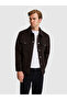 Brown Regular Fit Jacket 50332321-Vr029 - 3