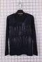 Women's Plus Size Lycra Crew Neck Glitter Printed Stripe Pattern Long Sleeve Soft Sweatshirt Mom Blouse - 2