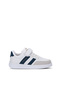 Crash I Unisex Kids' Velcro White / Indigo Casual Sneakers