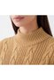 Hair Braid Patterned Knitwear Sweater - 7
