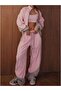 Silk Velvet Bottom and Top Crop 3-Piece Set