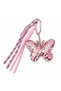 Pink Sequined Butterfly Figured Bag Charm - 3