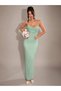 Rochie maxi, verde