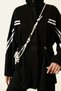 Stripe Detail Design Elastic Waist Double Suit Set - 2