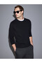 Black Regular Fit Basic Sweatshirt 50334023-Vr046