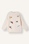 Oversize Car Embroidered Knitwear Sweater for Baby Boy I1872A526Wn