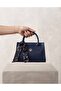 Luxe Noir Sienna Mini Strap Hand and Shoulder Bag with Scarf