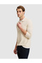 Beige Slim Fit Basic Sweatshirt 50334013-Vr011 - 3