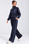 Navy Blue Color Parachute Detailed Suit - T4221 - 3