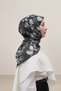 Flore Pattern Viscose Scarf - 3