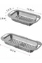 Foldable Kitchen Strainer 2 Ad. Pink and Gray Color - 2