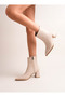 Aseli̇m Women's Heel Boots for Daily Use Heel Height 6 cm - 4