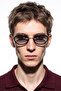 Naruta Gold Black Men's Photochromic Sunglasses