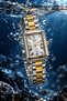 ELIORA TRS2125L Women's Analog Watch with Rectangular Two-Tone Gold & Silver Stainless Steel Bracelet - 5